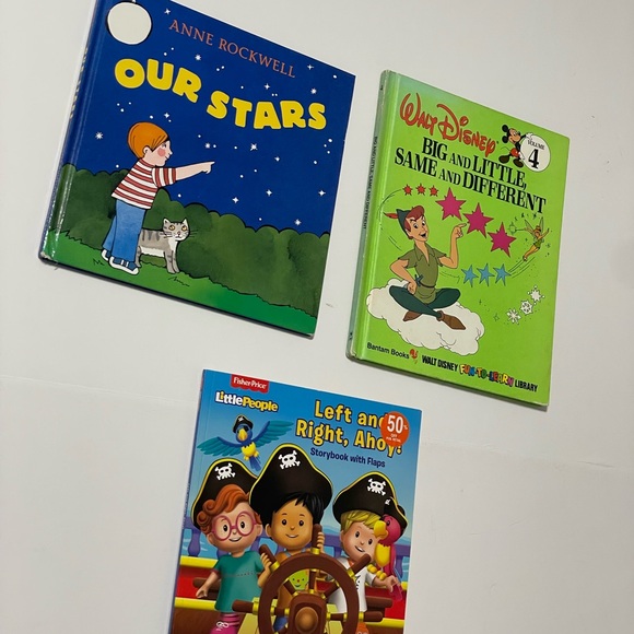 Lot of 3 Children’s Story Books, Fisher Price Little People , Disney, Our Star - Picture 2 of 3